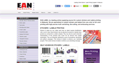 Desktop Screenshot of eanlabel.com